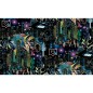 Good Vibes Tapete Skyscrapers City Icons Schwarz und Lila Good Vibes Tapete Skyscrapers City Icons Schwarz und Lila