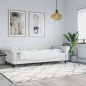 vidaXL Tagesbett mit Matratze Weiß 90x200 cm Kunstleder vidaXL Tagesbett mit Matratze Weiß 90x200 cm Kunstleder