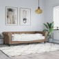 vidaXL Tagesbett mit Matratze Cappuccino 90x200 cm Kunstleder vidaXL Tagesbett mit Matratze Cappuccino 90x200 cm Kunstleder