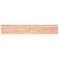 vidaXL Waschtischplatte Hellbraun 180x30x6 cm Massivholz Behandelt vidaXL Waschtischplatte Hellbraun 180x30x6 cm Massivholz Behandelt