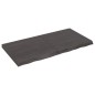 vidaXL Waschtischplatte Dunkelgrau 120x60x6 cm Massivholz Behandelt vidaXL Waschtischplatte Dunkelgrau 120x60x6 cm Massivholz Behandelt