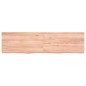 vidaXL Waschtischplatte Hellbraun 120x30x6 cm Massivholz Behandelt vidaXL Waschtischplatte Hellbraun 120x30x6 cm Massivholz Behandelt