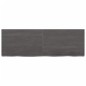 vidaXL Waschtischplatte Dunkelgrau 120x40x4 cm Massivholz Behandelt vidaXL Waschtischplatte Dunkelgrau 120x40x4 cm Massivholz Behandelt