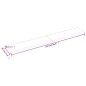 vidaXL Waschtischplatte Hellbraun 220x30x4 cm Massivholz Behandelt vidaXL Waschtischplatte Hellbraun 220x30x4 cm Massivholz Behandelt