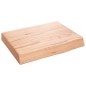 vidaXL Waschtischplatte Hellbraun 40x30x6 cm Massivholz Behandelt vidaXL Waschtischplatte Hellbraun 40x30x6 cm Massivholz Behandelt