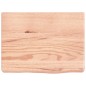 vidaXL Waschtischplatte Hellbraun 40x30x6 cm Massivholz Behandelt vidaXL Waschtischplatte Hellbraun 40x30x6 cm Massivholz Behandelt