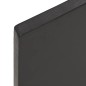vidaXL Waschtischplatte Dunkelgrau 60x40x2 cm Massivholz Behandelt vidaXL Waschtischplatte Dunkelgrau 60x40x2 cm Massivholz Behandelt