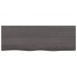vidaXL Waschtischplatte Dunkelgrau 80x30x2 cm Massivholz Behandelt vidaXL Waschtischplatte Dunkelgrau 80x30x2 cm Massivholz Behandelt