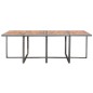 vidaXL 13-tlg. Garten-Essgruppe Poly Rattan und Akazienholz Anthrazit vidaXL 13-tlg. Garten-Essgruppe Poly Rattan und Akazienholz Anthrazit