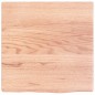 vidaXL Waschtischplatte Hellbraun 40x40x2 cm Massivholz Behandelt vidaXL Waschtischplatte Hellbraun 40x40x2 cm Massivholz Behandelt