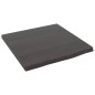 vidaXL Waschtischplatte Dunkelgrau 40x40x2 cm Massivholz Behandelt vidaXL Waschtischplatte Dunkelgrau 40x40x2 cm Massivholz Behandelt