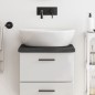 vidaXL Waschtischplatte Dunkelgrau 40x30x4 cm Massivholz Behandelt vidaXL Waschtischplatte Dunkelgrau 40x30x4 cm Massivholz Behandelt