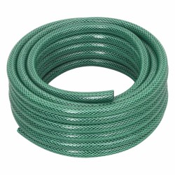 vidaXL Gartenschlauch Grün 0,6" 50 m PVC
