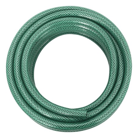 vidaXL Gartenschlauch Grün 0,6" 50 m PVC