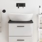 vidaXL Waschtischplatte Dunkelbraun 40x30x2 cm Massivholz Behandelt vidaXL Waschtischplatte Dunkelbraun 40x30x2 cm Massivholz Behandelt