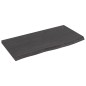 vidaXL Waschtischplatte Dunkelgrau 60x30x2 cm Massivholz Behandelt vidaXL Waschtischplatte Dunkelgrau 60x30x2 cm Massivholz Behandelt