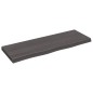 vidaXL Waschtischplatte Dunkelgrau 80x30x4 cm Massivholz Behandelt vidaXL Waschtischplatte Dunkelgrau 80x30x4 cm Massivholz Behandelt