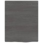vidaXL Waschtischplatte Dunkelbraun 40x50x2 cm Massivholz Behandelt vidaXL Waschtischplatte Dunkelbraun 40x50x2 cm Massivholz Behandelt