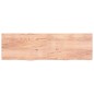 vidaXL Waschtischplatte Hellbraun 200x60x4 cm Massivholz Behandelt vidaXL Waschtischplatte Hellbraun 200x60x4 cm Massivholz Behandelt