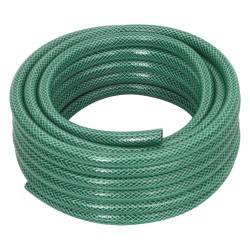 vidaXL Gartenschlauch Grün 0,6" 30 m PVC