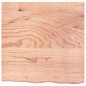 vidaXL Waschtischplatte Hellbraun 60x60x6 cm Massivholz Behandelt vidaXL Waschtischplatte Hellbraun 60x60x6 cm Massivholz Behandelt