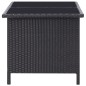 vidaXL 6-tlg. Garten-Lounge-Set mit Kissen Poly Rattan Schwarz vidaXL 6-tlg. Garten-Lounge-Set mit Kissen Poly Rattan Schwarz