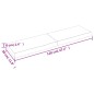 vidaXL Waschtischplatte Dunkelbraun 120x30x(2-6)cm Massivholz vidaXL Waschtischplatte Dunkelbraun 120x30x(2-6)cm Massivholz