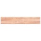 vidaXL Waschtischplatte Hellbraun 220x40x6 cm Massivholz Behandelt vidaXL Waschtischplatte Hellbraun 220x40x6 cm Massivholz Behandelt
