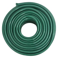 vidaXL Gartenschlauch Grün 1,3" 50 m PVC