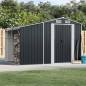 vidaXL Gerätehaus Anthrazit 277x192,5x179 cm Verzinkter Stahl vidaXL Gerätehaus Anthrazit 277x192,5x179 cm Verzinkter Stahl