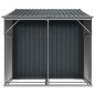 vidaXL Gerätehaus Anthrazit 277x192,5x179 cm Verzinkter Stahl vidaXL Gerätehaus Anthrazit 277x192,5x179 cm Verzinkter Stahl