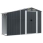 vidaXL Gerätehaus Anthrazit 277x192,5x179 cm Verzinkter Stahl vidaXL Gerätehaus Anthrazit 277x192,5x179 cm Verzinkter Stahl