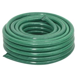vidaXL Gartenschlauch mit Armaturen-Set Grün 0,9" 20 m PVC