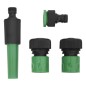 vidaXL Gartenschlauch mit Armaturen-Set Grün 0,9" 20 m PVC vidaXL Gartenschlauch mit Armaturen-Set Grün 0,9" 20 m PVC
