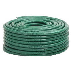 vidaXL Gartenschlauch Grün 1,3" 100 m PVC
