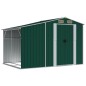 vidaXL Gerätehaus Grün 277x192,5x179 cm Verzinkter Stahl vidaXL Gerätehaus Grün 277x192,5x179 cm Verzinkter Stahl