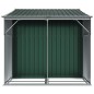vidaXL Gerätehaus Grün 277x192,5x179 cm Verzinkter Stahl vidaXL Gerätehaus Grün 277x192,5x179 cm Verzinkter Stahl