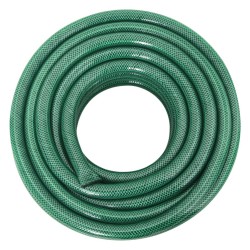 vidaXL Gartenschlauch Grün 0,9" 50 m PVC