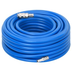 vidaXL Luftschlauch Blau 0,6" 100 m PVC