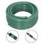vidaXL Gartenschlauch mit Armaturen-Set Grün 0,6" 30 m PVC vidaXL Gartenschlauch mit Armaturen-Set Grün 0,6" 30 m PVC