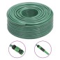 vidaXL Gartenschlauch mit Armaturen-Set Grün 0,6" 100 m PVC vidaXL Gartenschlauch mit Armaturen-Set Grün 0,6" 100 m PVC