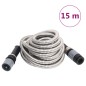 vidaXL Gartenschlauch mit Sprühdüse Silbern 0,6" 15 m Edelstahl vidaXL Gartenschlauch mit Sprühdüse Silbern 0,6" 15 m Edelstahl