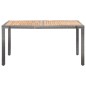 7-tlg. Garten-Essgruppe mit Auflagen Poly Rattan Grey 7-tlg. Garten-Essgruppe mit Auflagen Poly Rattan Grey