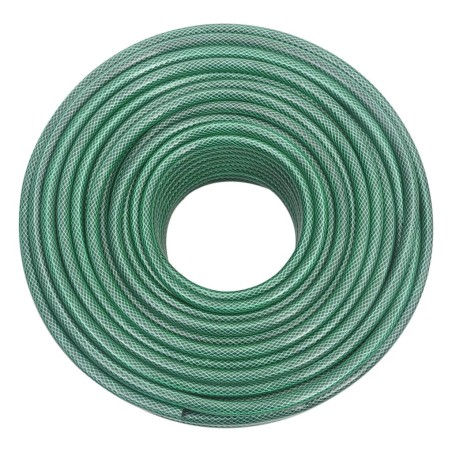 vidaXL Gartenschlauch Grün 0,6" 100 m PVC