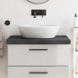 vidaXL Waschtischplatte Dunkelbraun 80x60x(2-6)cm Massivholz Behandelt vidaXL Waschtischplatte Dunkelbraun 80x60x(2-6)cm Massivholz Behandelt