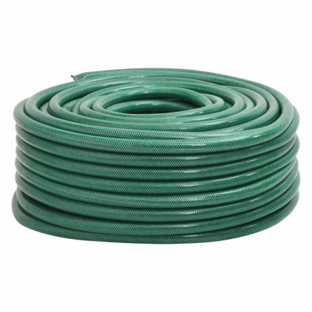vidaXL Gartenschlauch Grün 1,3" 20 m PVC