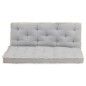 vidaXL 2-tlg. Palettenkissen-Set Grau vidaXL 2-tlg. Palettenkissen-Set Grau
