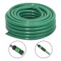 vidaXL Gartenschlauch mit Armaturen-Set Grün 0,9" 10 m PVC vidaXL Gartenschlauch mit Armaturen-Set Grün 0,9" 10 m PVC