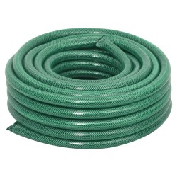 vidaXL Gartenschlauch mit Armaturen-Set Grün 0,9" 10 m PVC