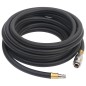 vidaXL Hybrid-Luftschlauch Schwarz 0,6" 10 m Gummi und PVC vidaXL Hybrid-Luftschlauch Schwarz 0,6" 10 m Gummi und PVC